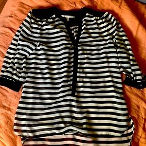 Lauren Conrad Sheet Button Down